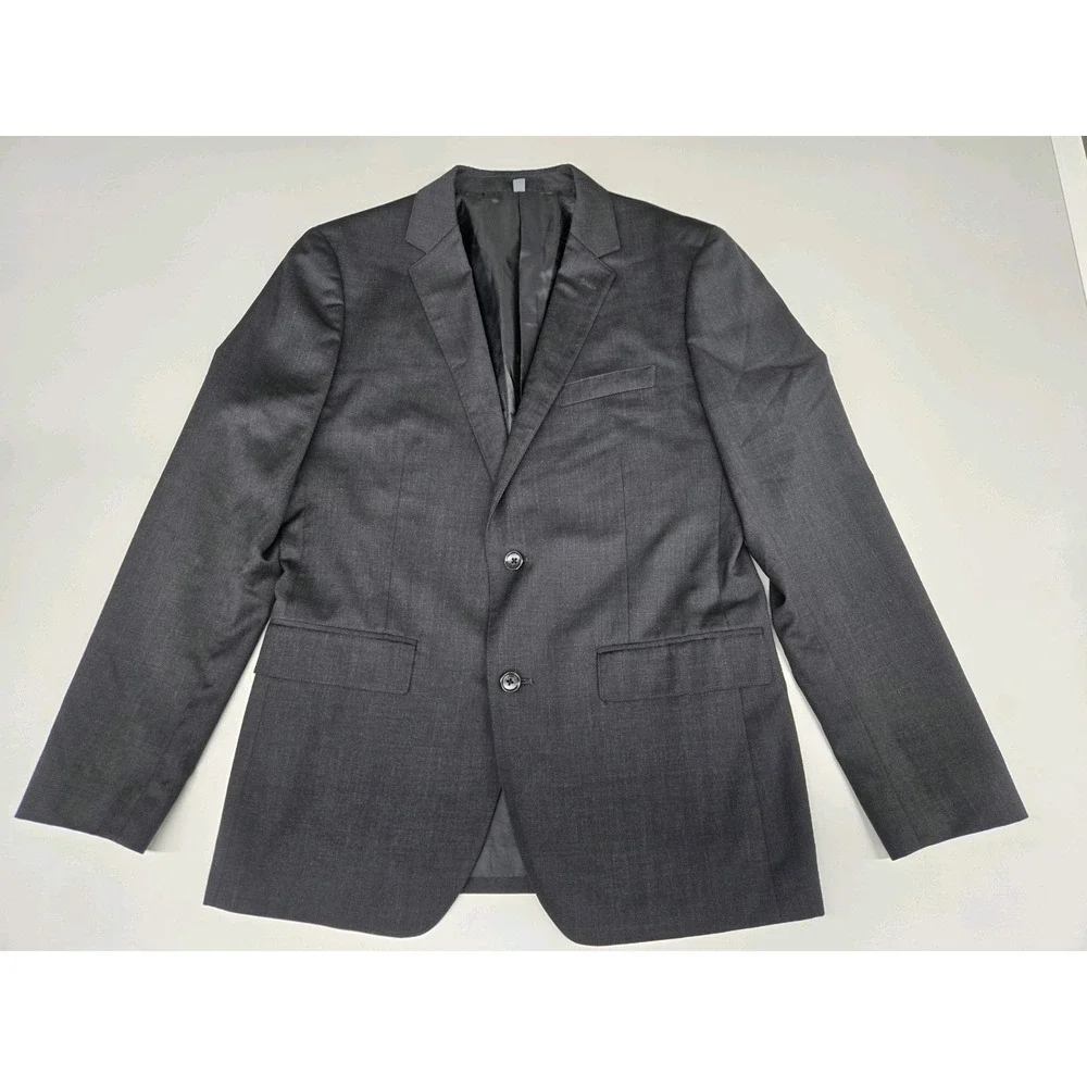 Bonobos Men's Slim Fit 2 Button Wool Blend Blazer 15400 Charcoal Size 40R